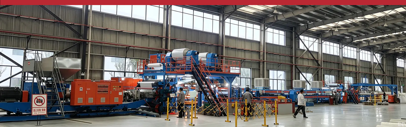 Dây chuyền sản xuất tấm composite loại không thấm nước A2 (Nhôm)