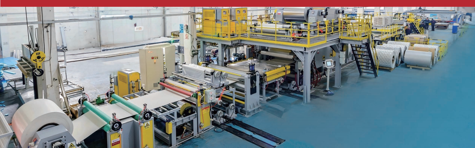 Dây chuyền sản xuất tấm composite lõi nhôm 3D