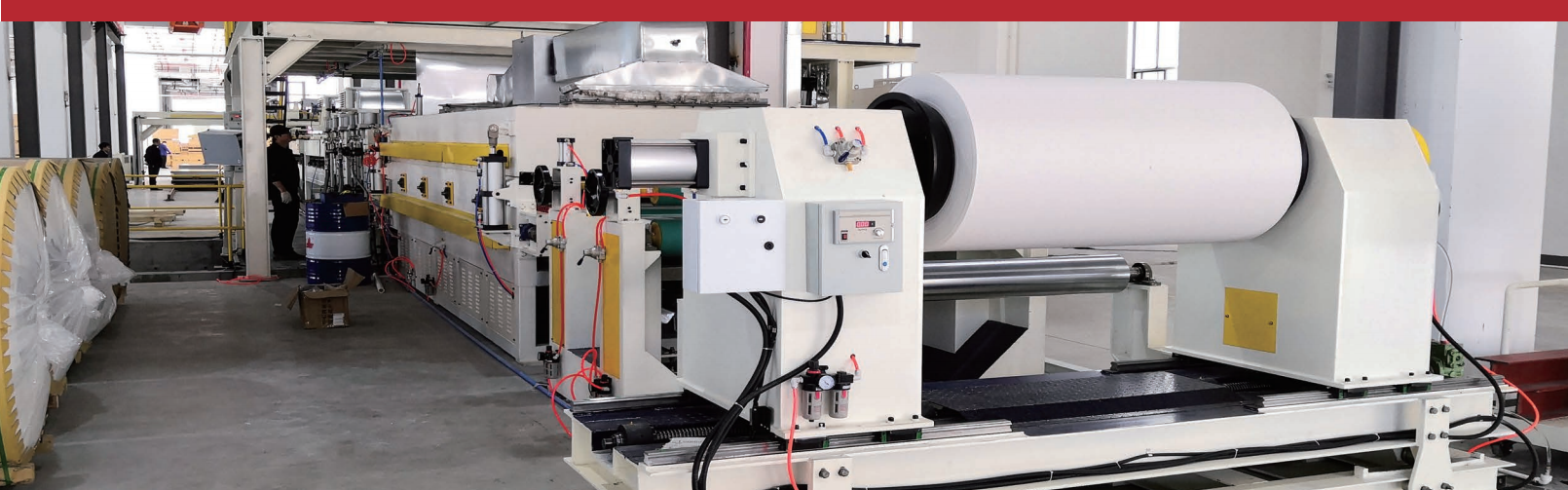 Dây chuyền sản xuất tấm composite Matal chống cháy A2 không cháy