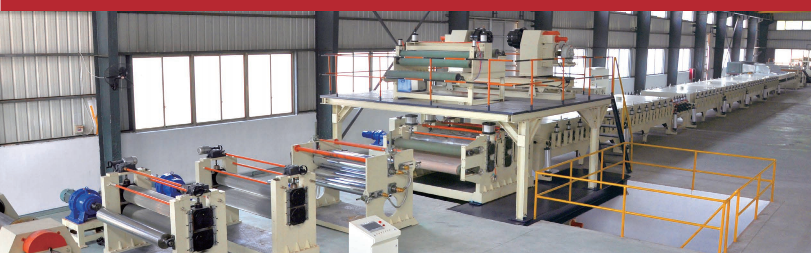 Dây chuyền sản xuất tấm nhôm composite