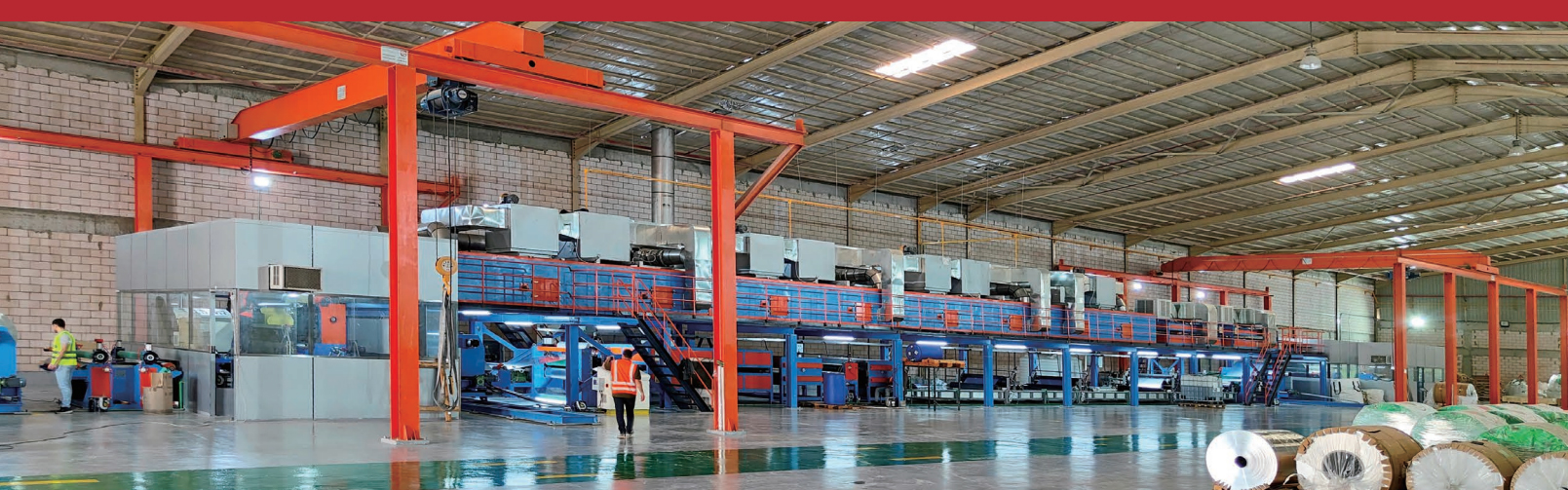 Dây chuyền sản xuất bánh đơn sơn phủ nhôm một màu